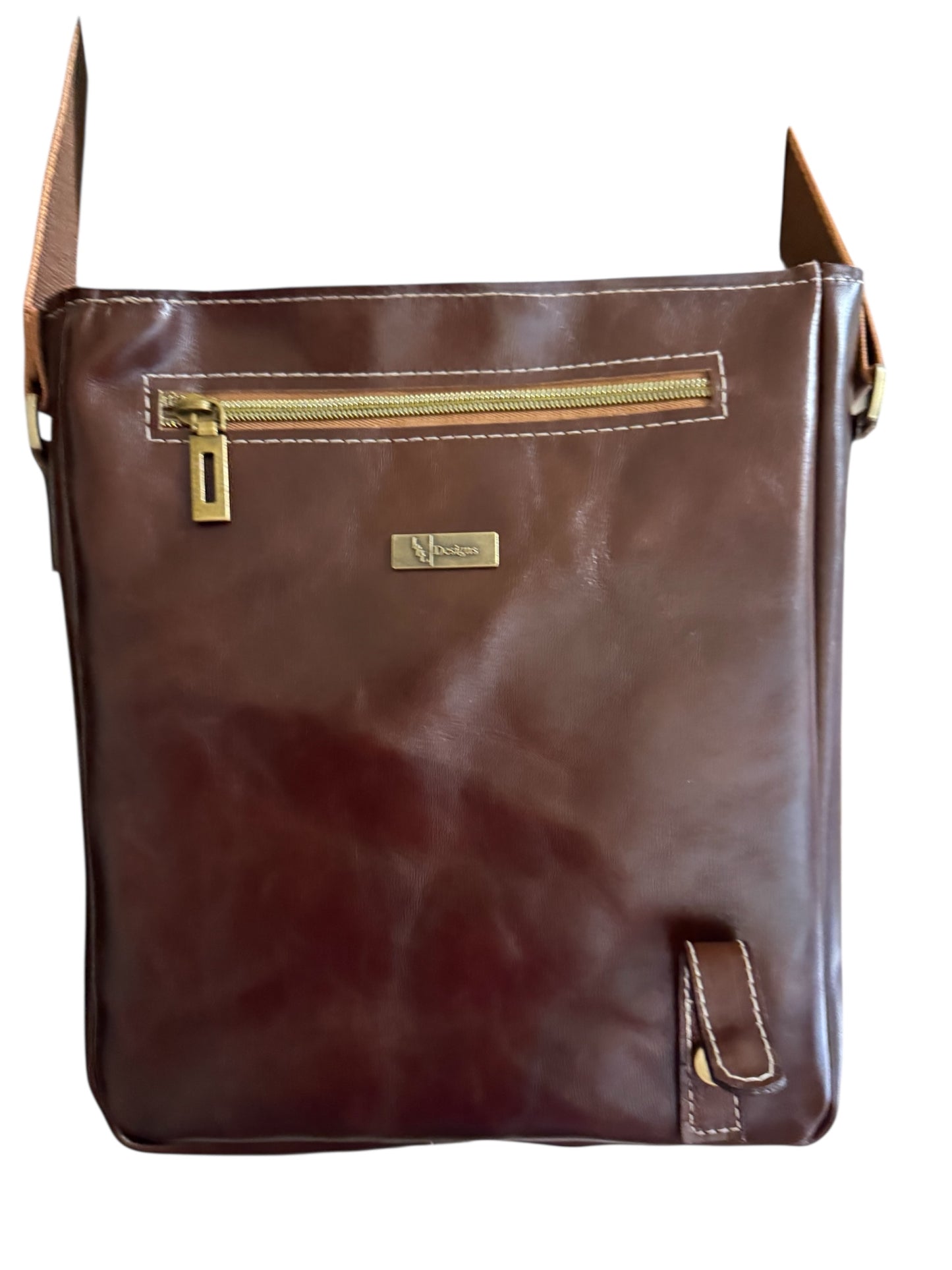 Leather Messenger Bag