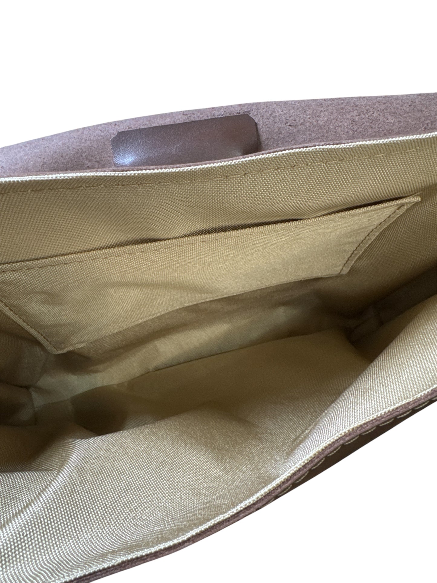 Leather Messenger Bag